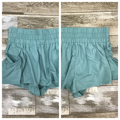 Free People Movement - Get Your Flirt On Shorts - Adult (OB1211408-4103) - Soft Sea