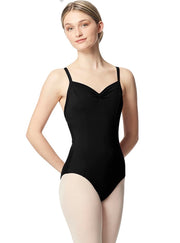 Lulli Dancewear - Darya Pinch Front Camisole Leotard - Adult (LUB334C/LUB334) - Black (GSO)