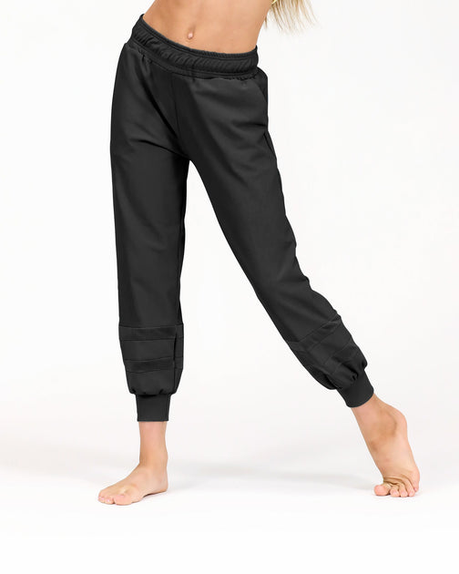 Body Wrappers - MicroTECH Jazz Pants - Child/Adult (MT0191/MT0691/MT0691XX)  - Black (GSO)