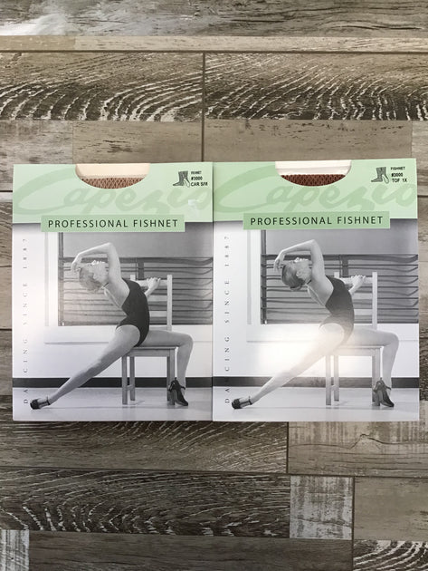 Capezio toffee fishnet sales tights