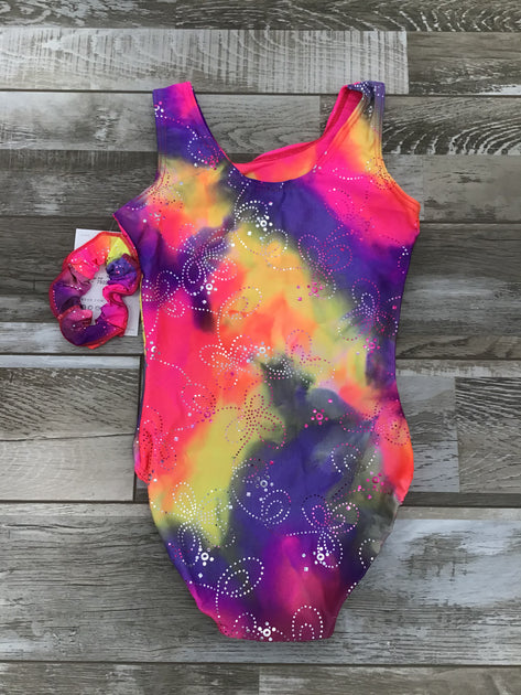 Mondor 7822 Printed Gymnastics Leotard - Girls