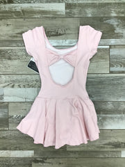So Danca - Children's Christabel Cap Sleeve Leotard Dress - Child (SL122) - Light Pink (GSO)