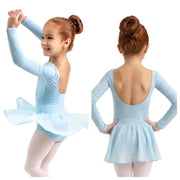 *Capezio - Long Sleeve Dress - Child (11724C) - Light Blue