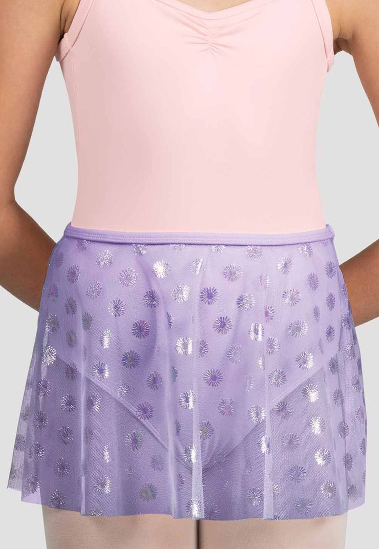 Mirella - Glow Girl Iridescent Skirt - Child (MS901C) - Lilac