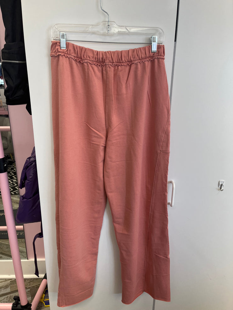 *Free People Movement - Don’t Wait Up Lounge Pants - Adult (OB2057411-6607) - Rose Dawn