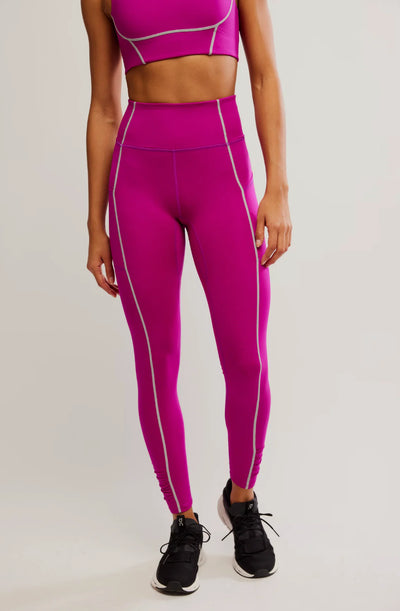 Free People Movement - You’re A Peach Leggings - Adult (OB2016149-5092) - Berry Blitz