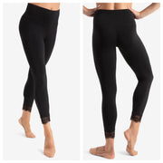 Capezio - Seashell Leggings - Adult (12101W) - Black