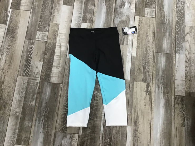 Bloch - Girls Capri Length Leggings - Child (FP5208C) - Blue Radiance - Final Sale