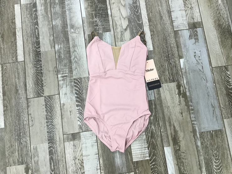 Nikolay - Charlotte Leotard with Adjustable Straps - Adult (DA1930MPN) - Tea Rosa