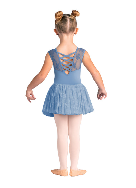 *Danz N Motion - Gilenia Dress - Child (24201C) - Cornflower Blue