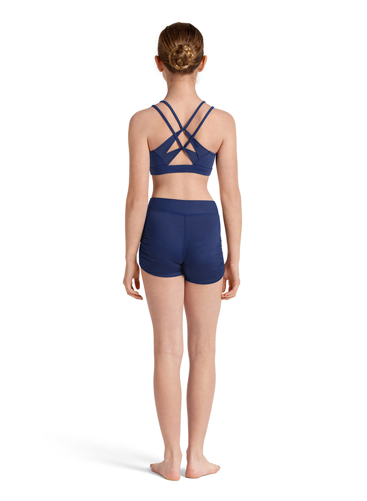 Mirella - Ruched Side Short - Child (M90002C) - INK