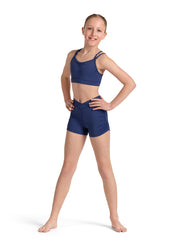 Mirella - Ruched Side Short - Child (M90002C) - INK