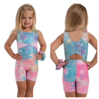 Capezio - Unicorn Disco Stardust Biktard - Child (12303C) - Multicolor