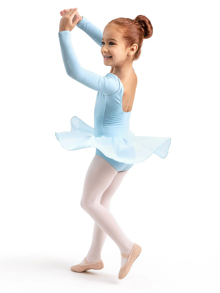 *Capezio - Long Sleeve Dress - Child (11724C) - Light Blue