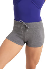 Capezio - Harmonie Everyday Knit Shorts - (CK10992) - Heather Gray