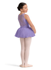 Bloch - Sweetheart Front Tutu Leotard - Child (CL50004) - Lilac