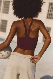 Free People Movement - All Clear Cami Solid - Adult (OB1778542-6617) - Deep Mulberry