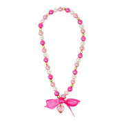Pink Poppy - Sparkle Princess Necklace (NCM114) - Pink/Blue