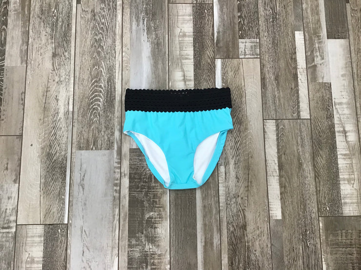 Cosi G - Xtend Brief - Child/Adult (CGSWT00FC20-02-BLK) - Turquoise/Black