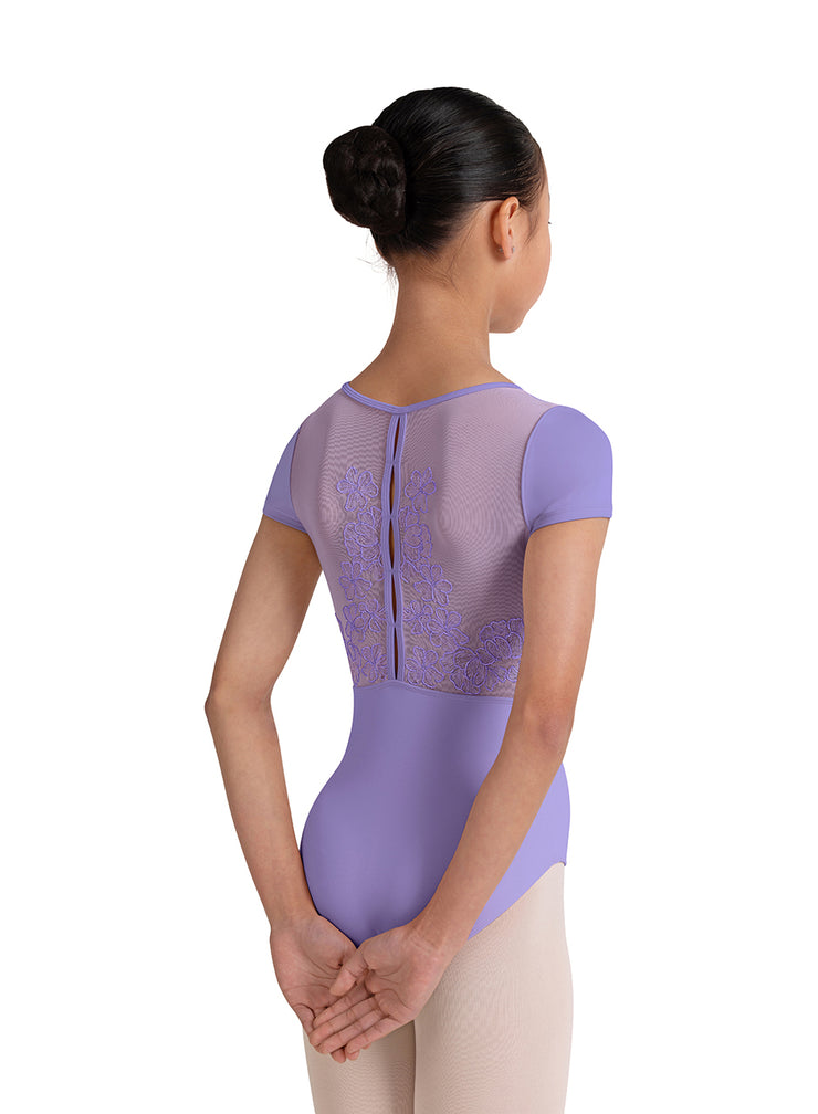 Bloch - Mei Short Sleeve Leotard - Child (CL20003) - Lilac