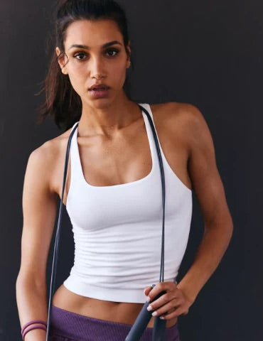 Free People Movement - Go To Smooth Neck Cami - Adult (OB1960110-1100) - White