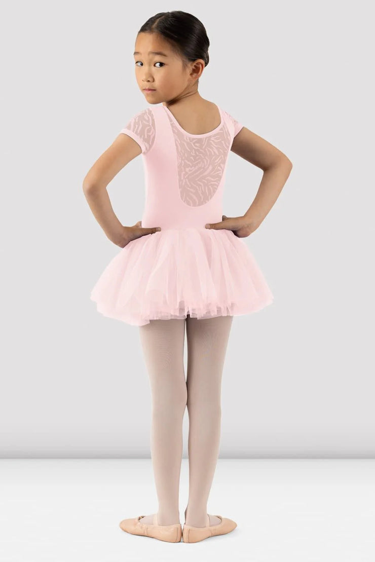 *Bloch - Holly Cap Sleeve Tutu Leotard - Child (CL3332) - Candy Pink (GSO)