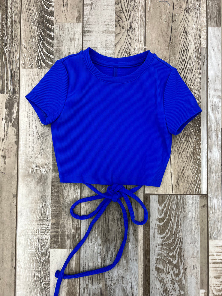 *Trendy Trends - The Frankie Top - Child (17813) - Royal Blue