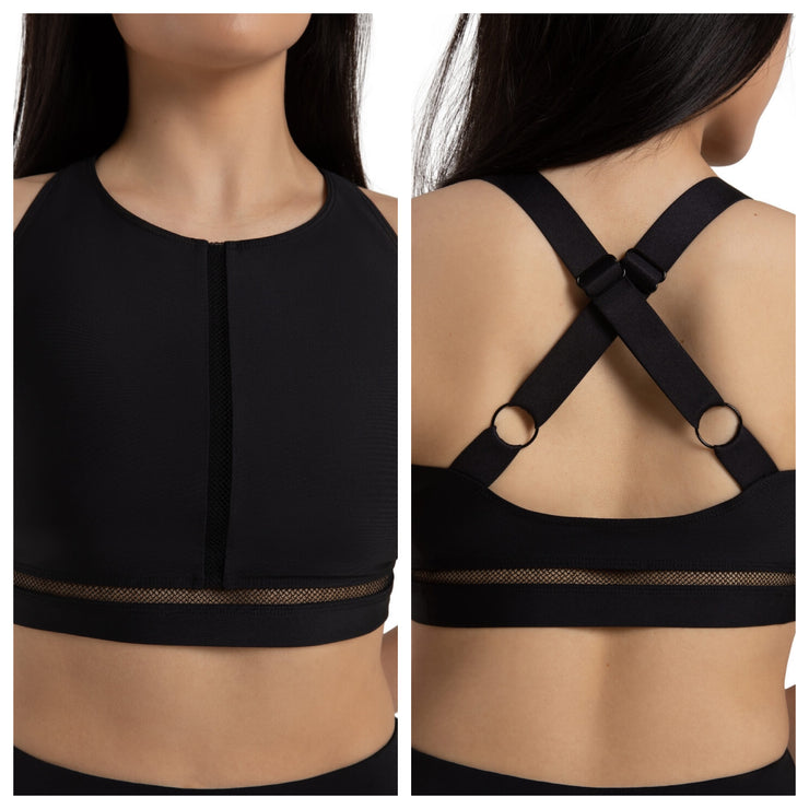 Capezio - Coastal Bloom Oceanic Bra - Adult (12272W) - Black