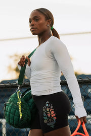 Free People Movement - Mile A Minute Layer - Adult (OB1960536-1100) - White