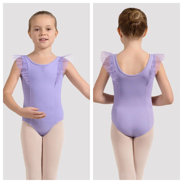 Child Mirella Miami High Neck Mesh Bodysuit