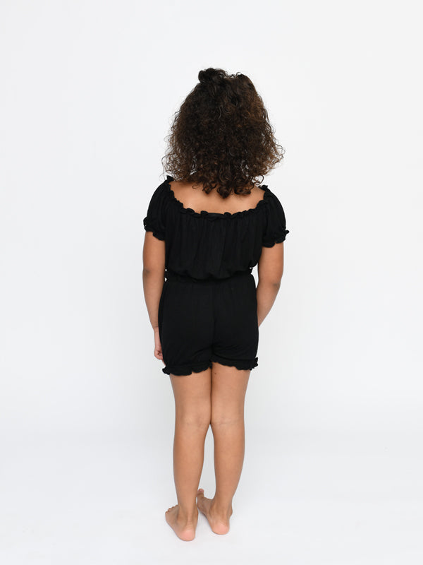 Sugar & Bruno - Itty Bitty MaryAnn Bloomer - Child (D9701) - Black FINAL SALE