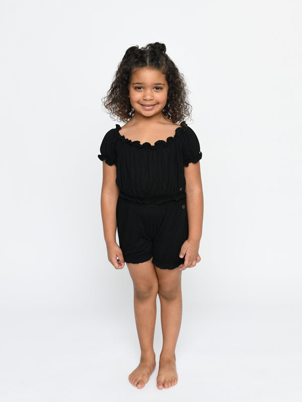 Sugar & Bruno - Itty Bitty MaryAnn Bloomer - Child (D9701) - Black FINAL SALE