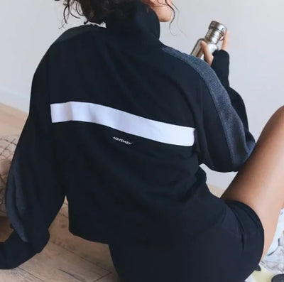 Free People Movement - High Jump Zip Up - Adult (OB1997218-0010) - Black