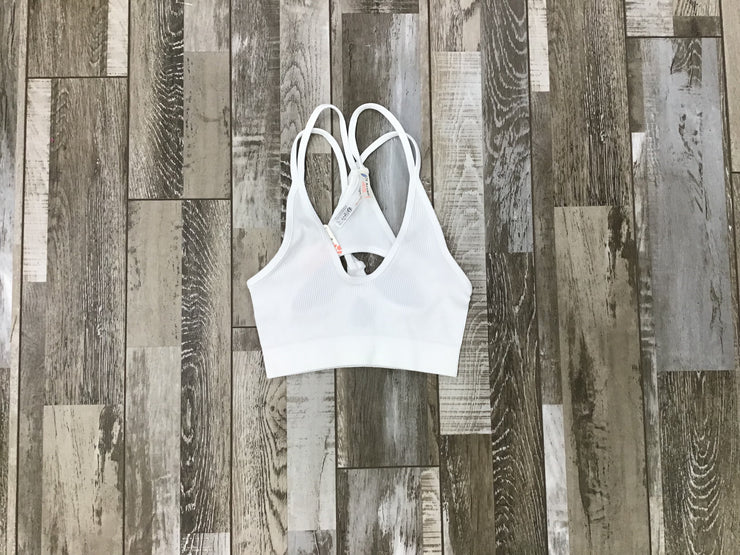 Free People Movement - Dream On Bralette - Adult (OB1319357) - White (GSO)