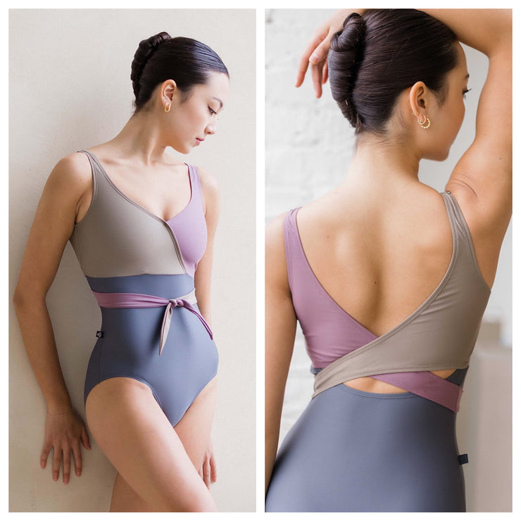 *Jule Dancewear - Diamond Leotard - Adult (DI2) - Amethyst, Dust & Charcoal