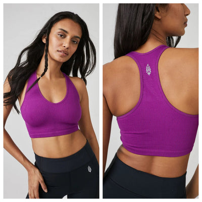 Free People Movement - Free Throw Crop - Adult (OB916007-5500) - Vivid Violet
