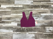 Free People Movement - Never Better Crop - Adult (OB1745025-6617)- Deep Mulberry