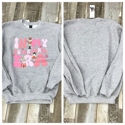 Trendy Trends - In My Nutcracker Era Sweatshirt - Child/Adult - Gray