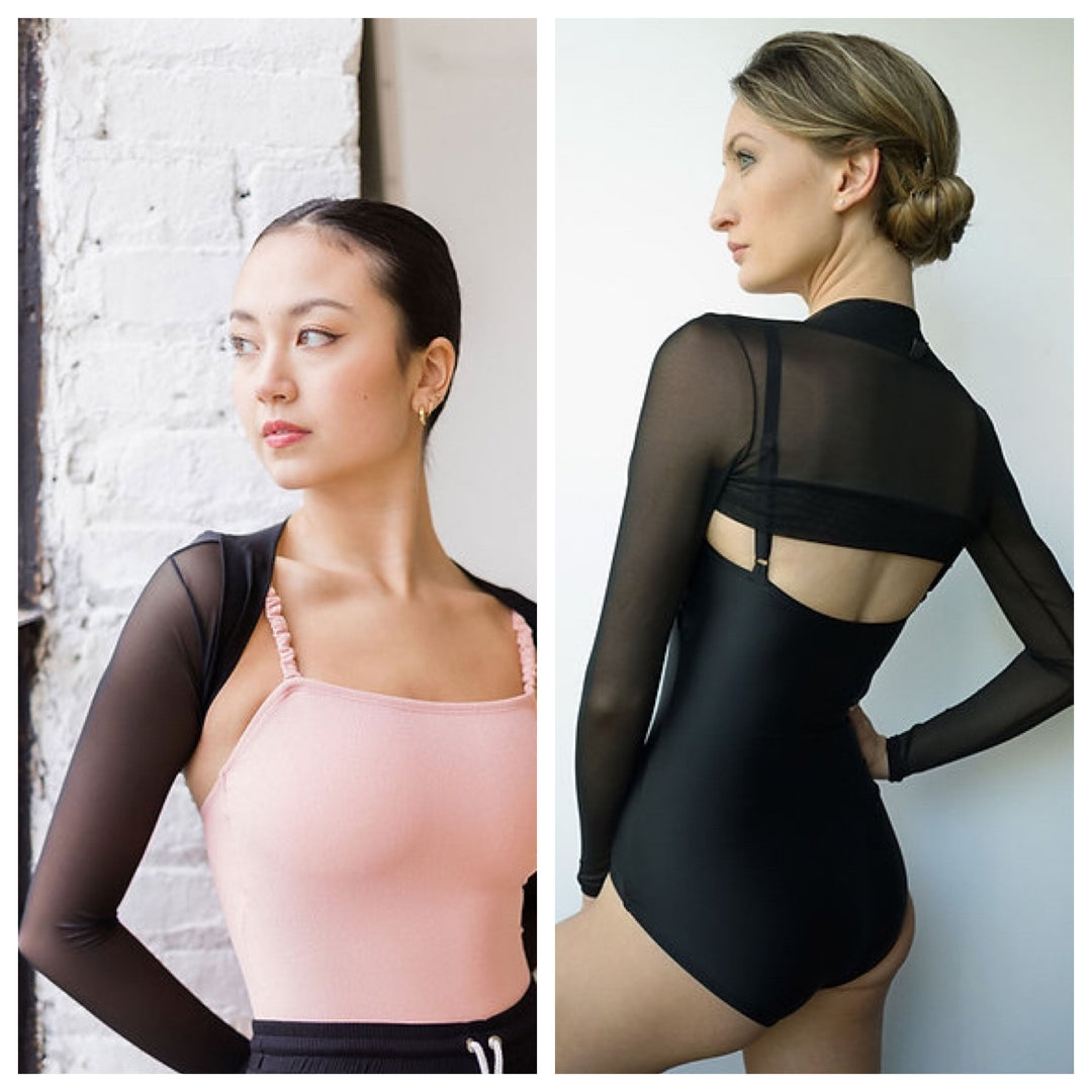 Jule Dancewear - Meshies Crop Top Shrug Bolero - Adult (MESHCTS1