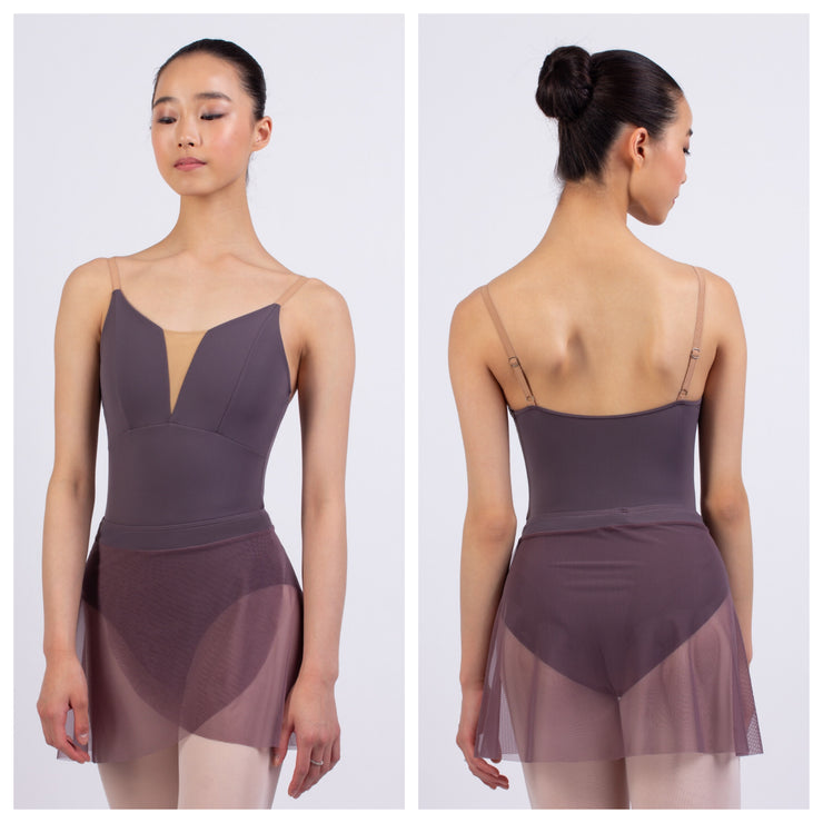 Nikolay - Celine Mesh Skirt - Adult (DA1945N) - Medium Taupe (GSO) –  Carolina Dancewear