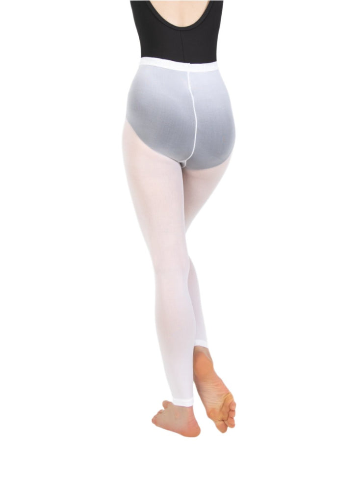 Body Wrappers - TotalSTRETCH Seamless Footless Tights - Adult (A33X) - White - Final Sale