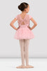 Bloch - Girls Nora Floral Cap Sleeve Tutu Dress Leo - Child (CL20012) - Candy Pink