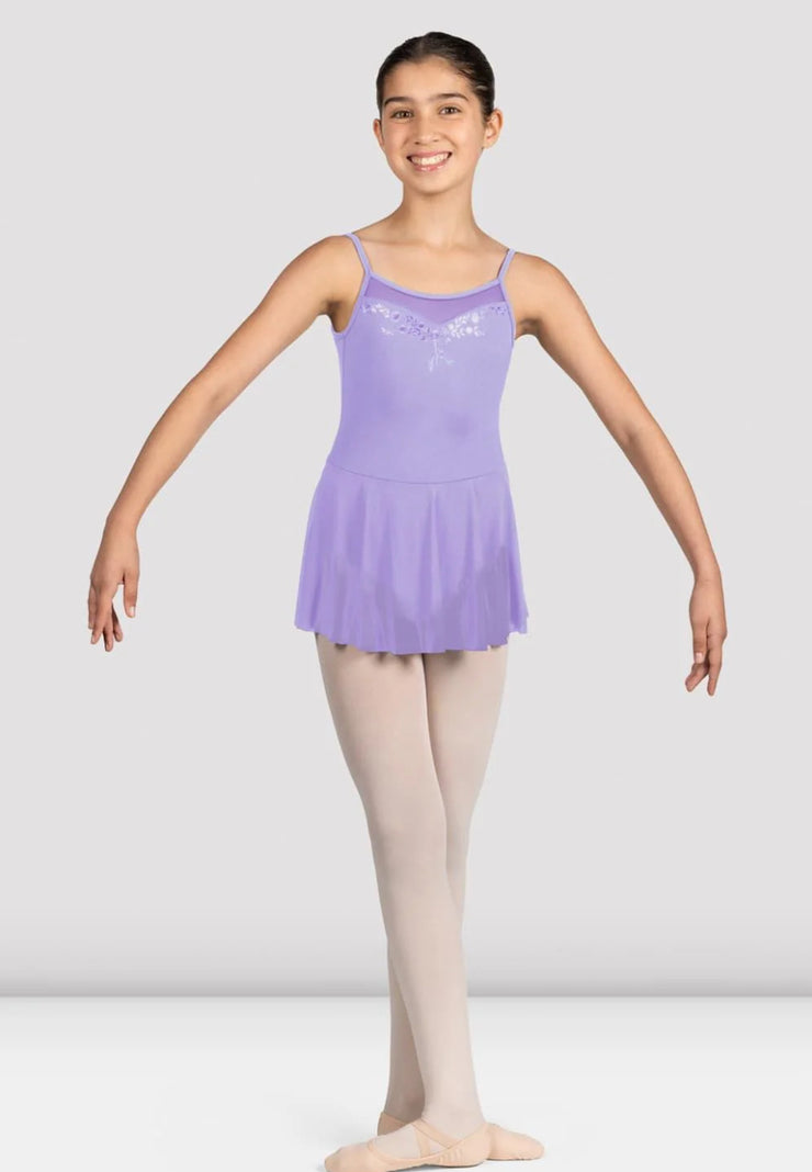 Mirella - Glow Girl Camisole Skirted Leotard - Child (M1247C) - Lilac