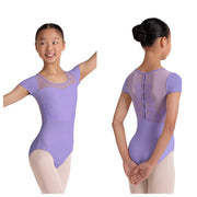 Bloch - Mei Short Sleeve Leotard - Child (CL20003) - Lilac