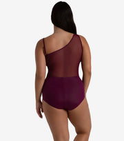 Capezio - Curved Rhythm Edmonia Leotard - Adult (12261W) - Pickled Beet