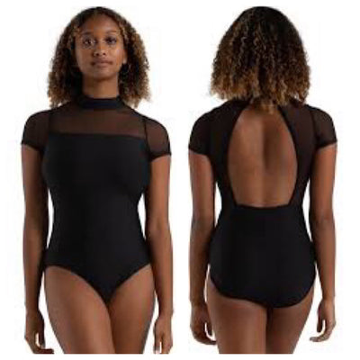 Capezio - Coastal Bloom Blackthorn Leotard- Adult (12271W) - Black