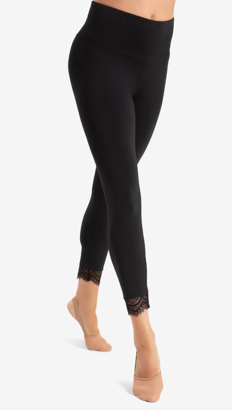 Capezio - Seashell Leggings - Adult (12101W) - Black