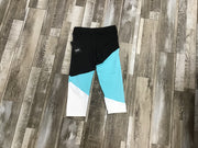 Bloch - Girls Capri Length Leggings - Child (FP5208C) - Blue Radiance - Final Sale