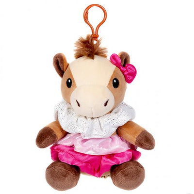 Dasha Designs - Scrunch Bunch Horse Plush Bag Tag (6373)