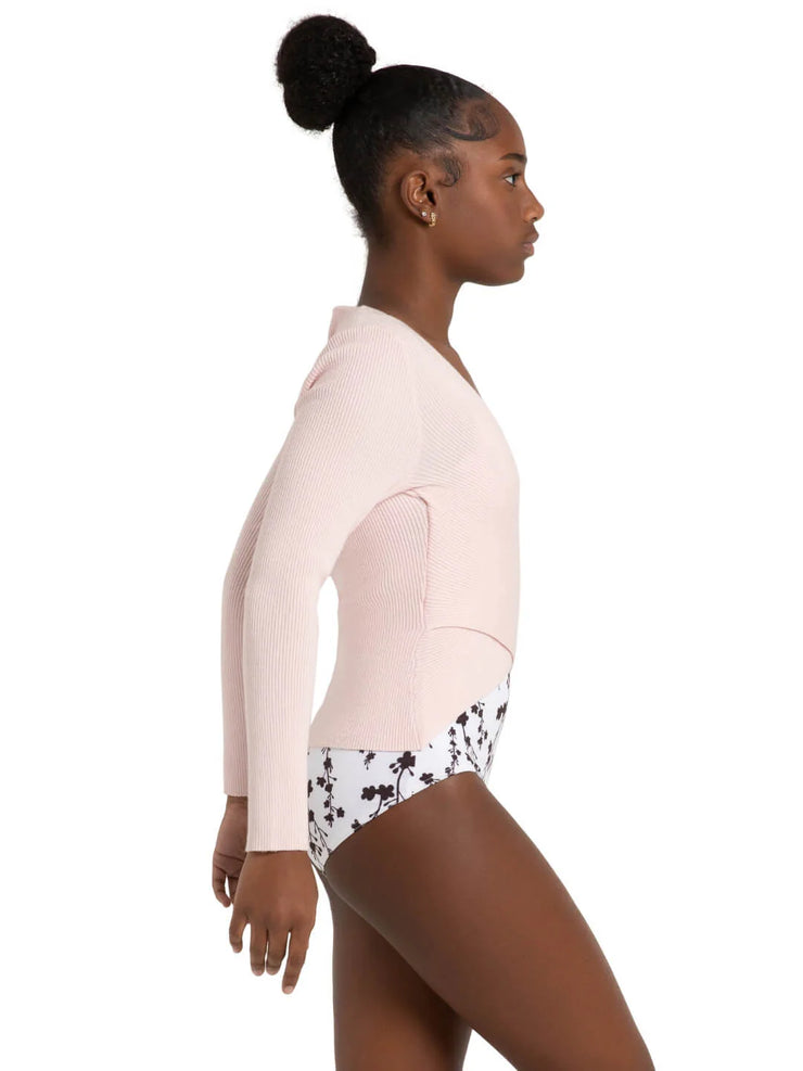 Capezio - Harmonie Wellness Wrap Sweater - CK10991 - Pink